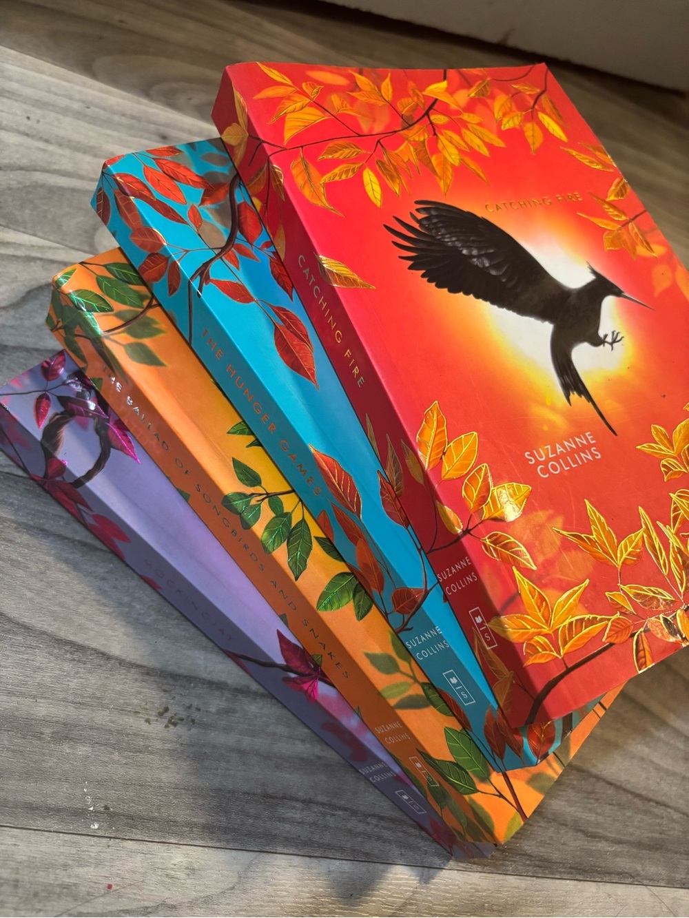 The Hunger Games Trilogy +1 Box Set - Multi-Color, SPRAYED EDGES